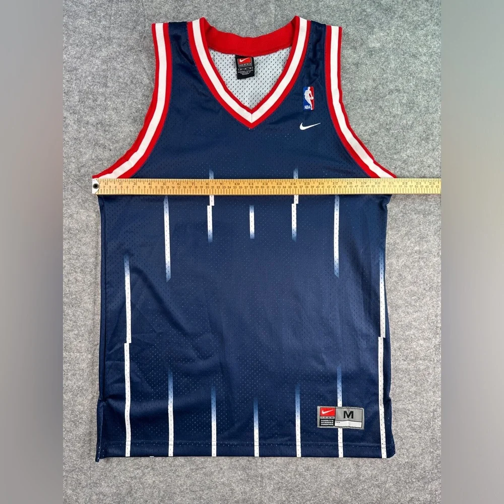 Vintage Nike Men’s M Houston Rockets NBA 1995 Throwback Jersey Blank - Picture 5 of 6
